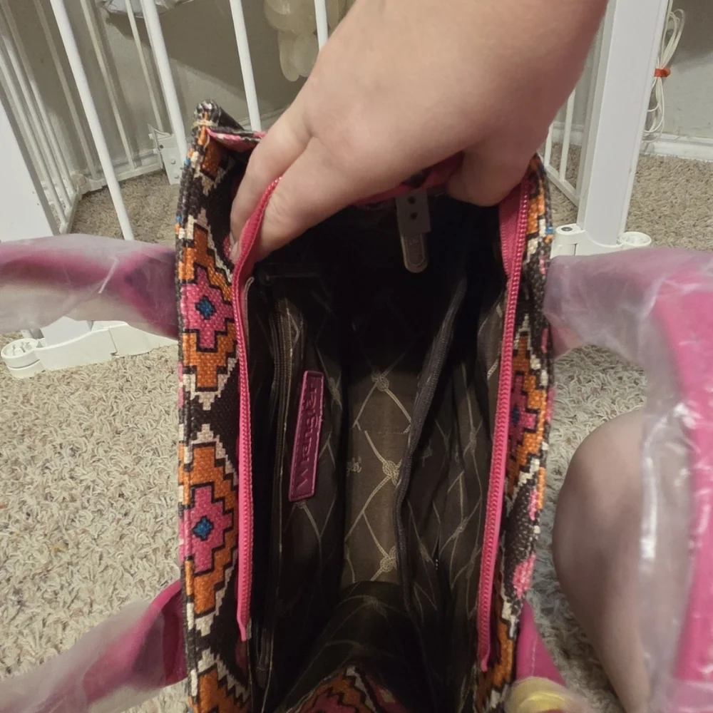 Wrangler Pink and Brown Purse - Picture 3 of 4